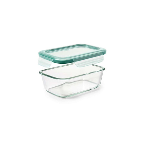 Oxo Gg 3.5 Taza Sello Hermético Smart Seal Vidrio Rectangular Recipiente