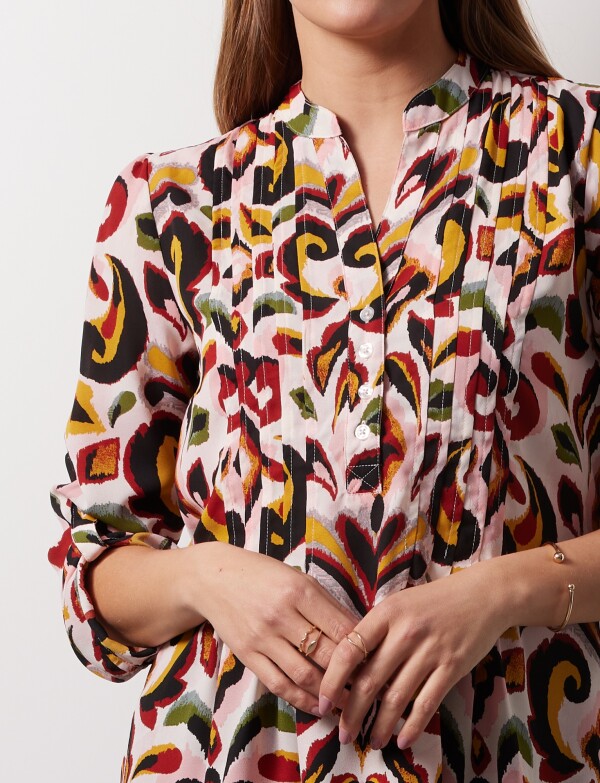 Blusa Print MULTI/ROSA
