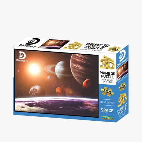 PUZZLE 500 PIEZAS 3D SISTEMA SOLAR 001