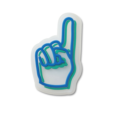 Jibbitz Lights Up Foam Finger Multicolor