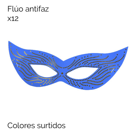 Fluo Antifaz Colores Surtidos 12 Unidades Fluo Antifaz Colores Surtidos 12 Unidades