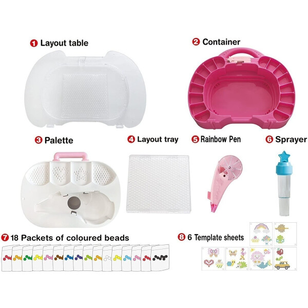 Aquabeads Super Pack 1200 Cuentas + Accesorio Juguete Aquabeads Super Pack 1200 Cuentas + Accesorio Juguete