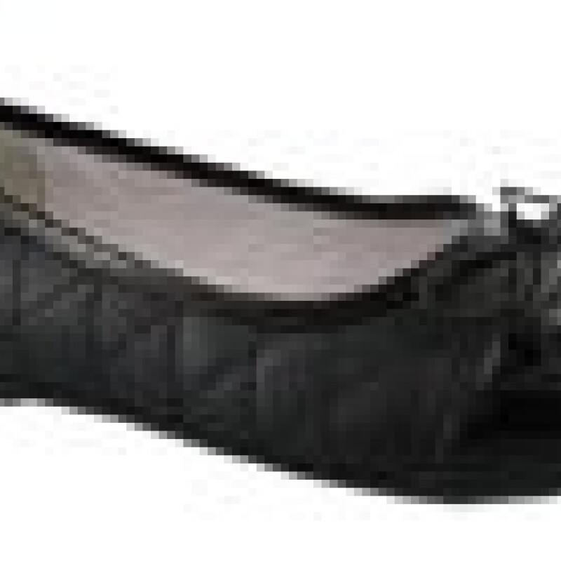 Ballerinas Infantiles Croco Kids con Puntera Negro