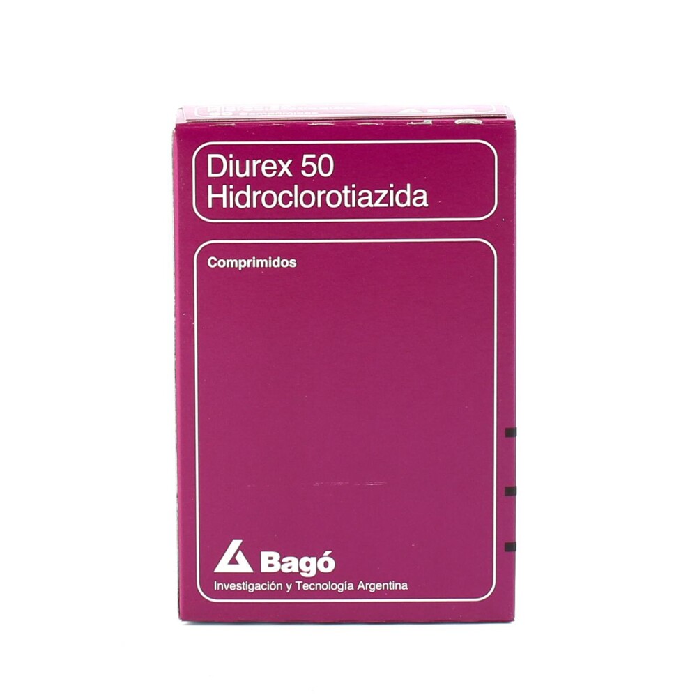 DIUREX 50 MG. CJ X 60 COMPRIMIDOS única