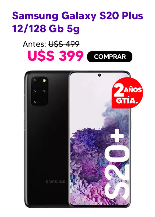 ¡Ofertas Samsung S20+ con 2 Años!