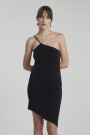 VESTIDO CORTO FORO Negro