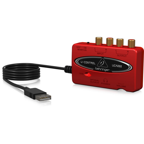 INTERFAZ DE AUDIO BEHRINGER UCA222 USB INTERFAZ DE AUDIO BEHRINGER UCA222 USB
