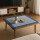 Mantel Karsten Cuadrado 78x78cm Cuadro Azul