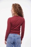 POLERA ITALIA BORDÓ