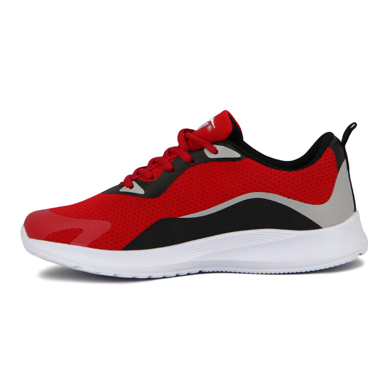 Avia Zapatillas Acordonadas Para Hombre Patron- Red/black Rojo-negro