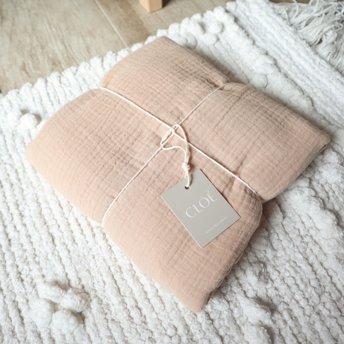 Muselina Swaddle - Beige 