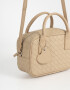 Bowling Cartera Bowling Trenzada - Marron Camel