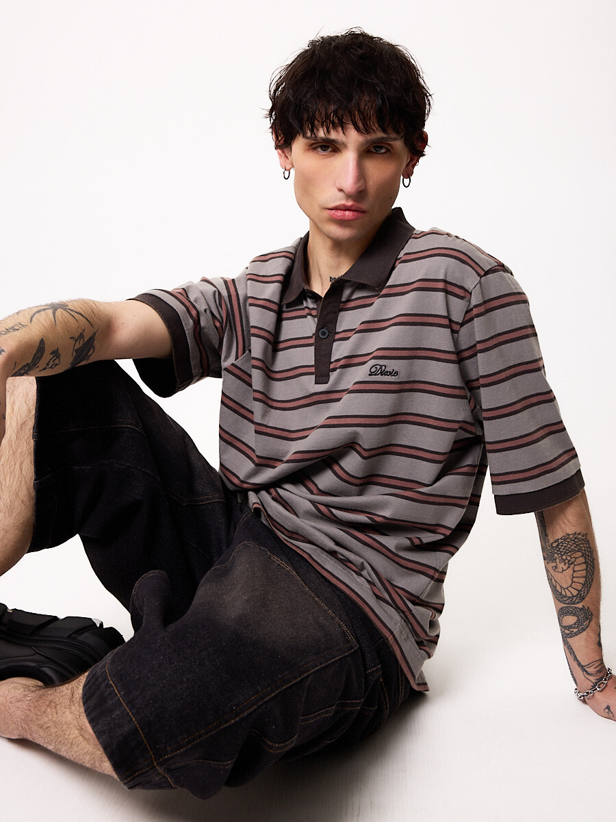 REMERA M/C SATTO DIXIE - Gris Oscuro 
