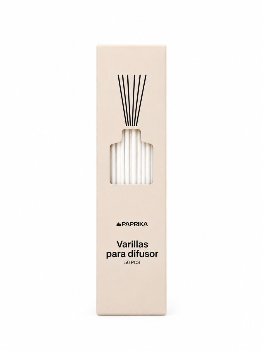 VARILLAS RESPUESTO PARA DIFUSOR 50PCS - NEGRO. 