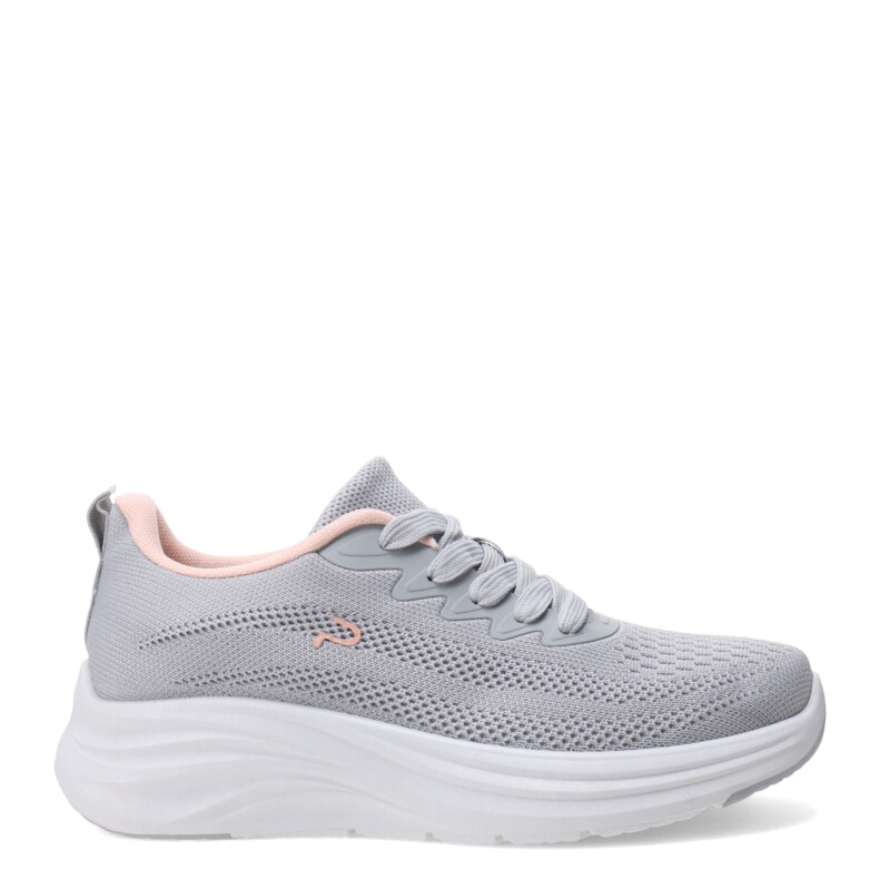Championes de Mujer Push CORRY acordonado Gris