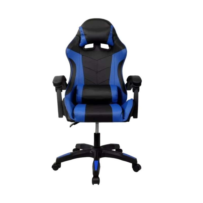 Silla Gamer Gaming Reclinable Negra/Azul Silla Gamer Gaming Reclinable Negra/Azul