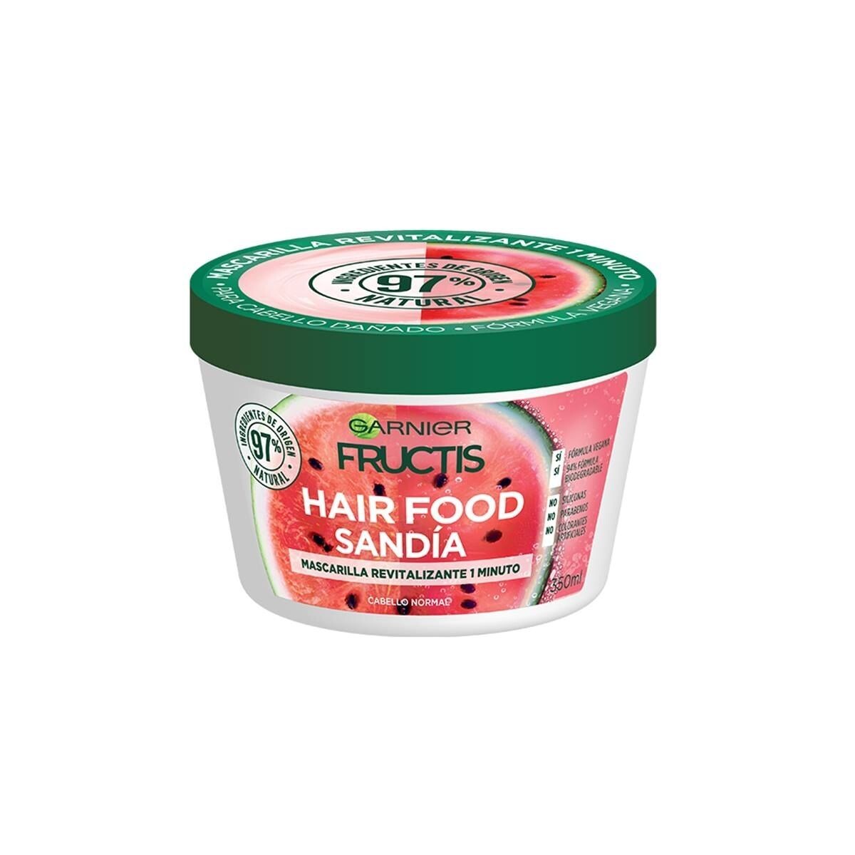 Mascarilla Garnier Fructis Hair Food Sandía 350 ML 