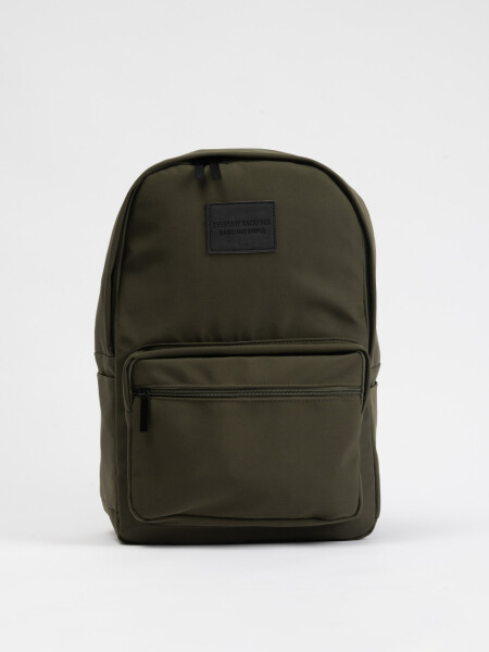 Mochila básica Verde