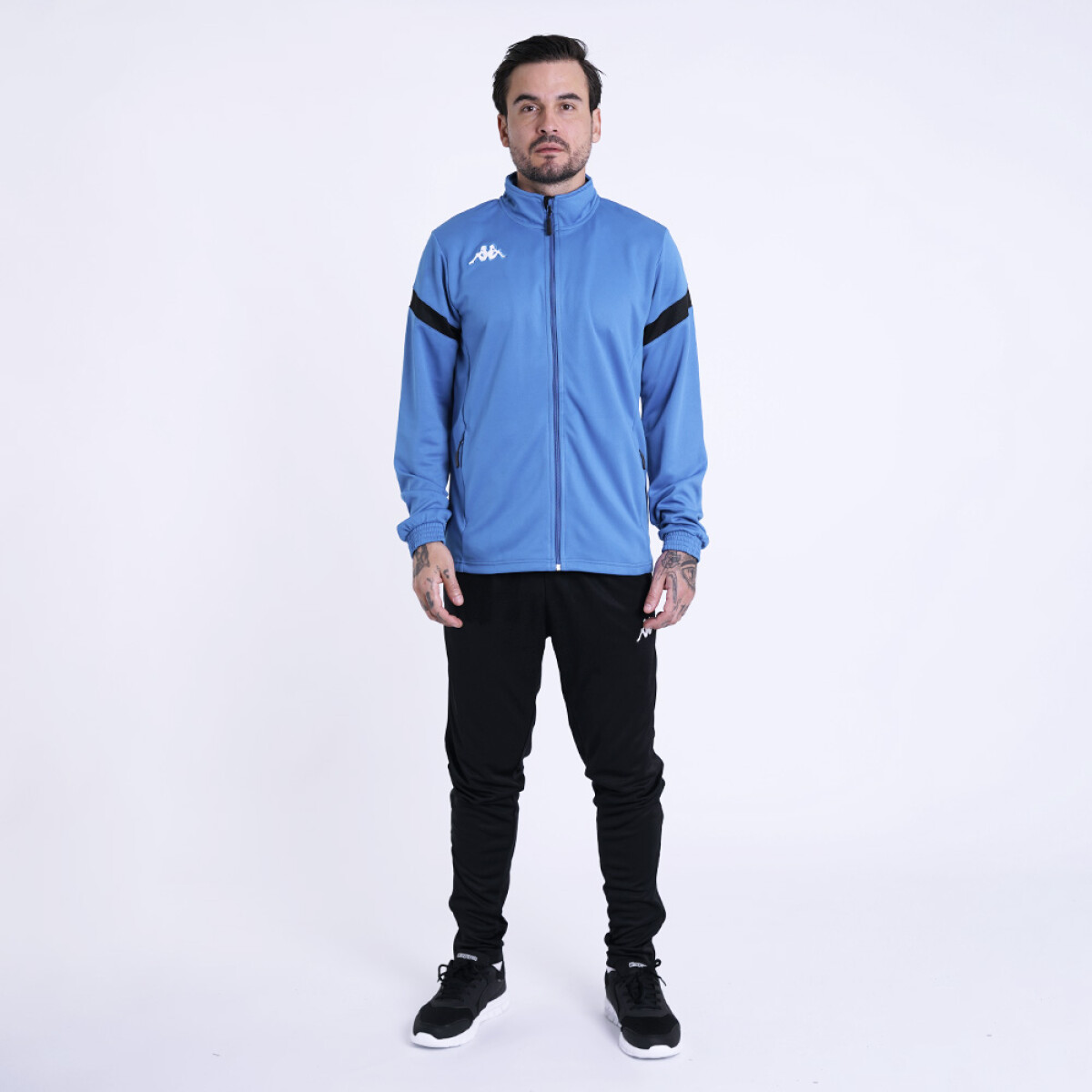 Buzo Futbol 4Soccer Dalcito Hombre - Blue Nautic/black 