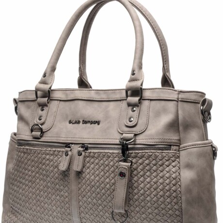 Bolso maternal ecocuero monaco taupe Bolso maternal ecocuero monaco taupe