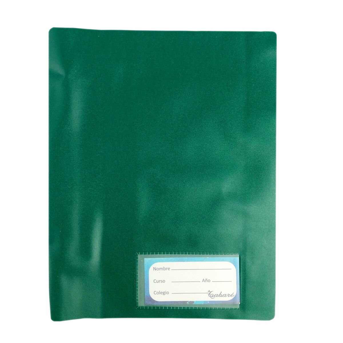 Forro PVC Cuaderno Chico - Verde 