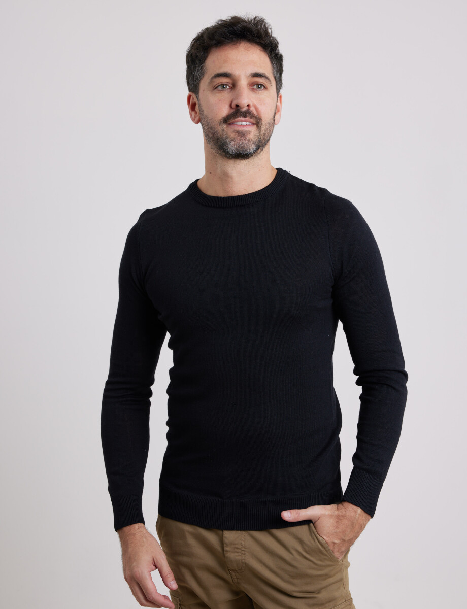 470516 SWEATER Negro