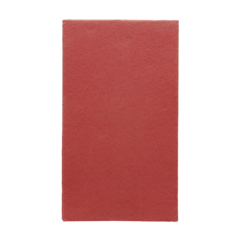 SERVILLETA BURDEOS DOUBLE POINT 1/6 33x40 - 50 uds Servilleta Burdeos Double Point 1/6 33x40 - 50 Uds