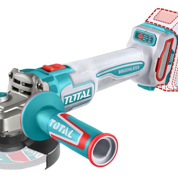 Amoladora Inalámbrica Total 20v Industrial - 4.1/2 Pulgadas, 115mm - No Incluye Batería Ni Cargador Amoladora Inalámbrica Total 20v Industrial - 4.1/2 Pulgadas, 115mm - No Incluye Batería Ni Cargador