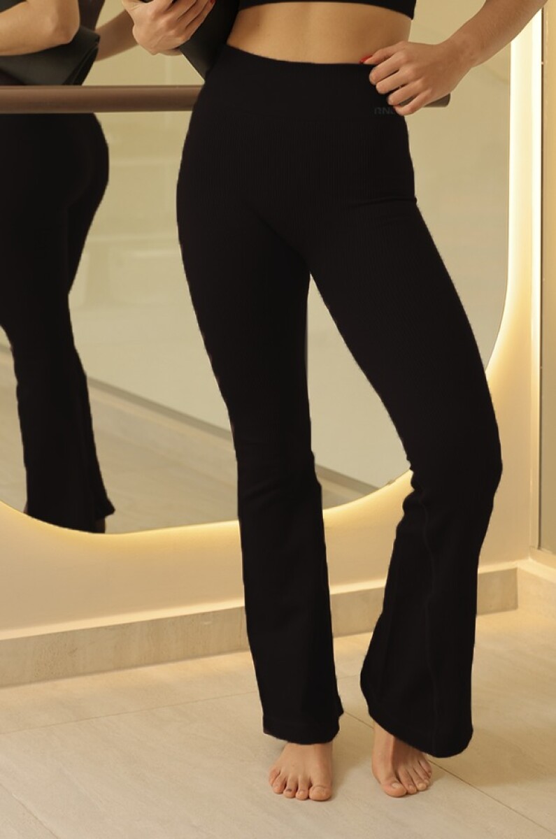 Calza Seamless. - Negro 