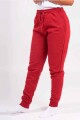 PANTALON HERING UNISEX C/PUÑO C/FELPA E509 Rojo