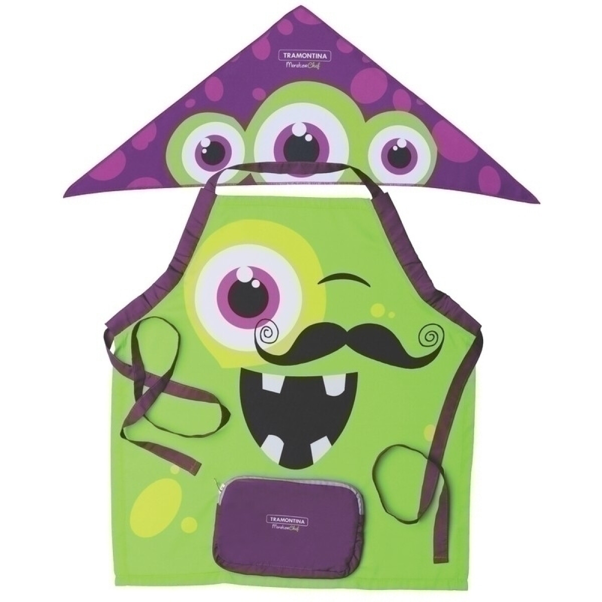 Delantal y bandana modelo MONSTER CHEF - TR5190 