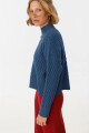 Sweater Panal Azul