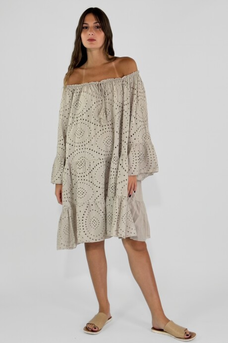 VESTIDO OASIS Beige