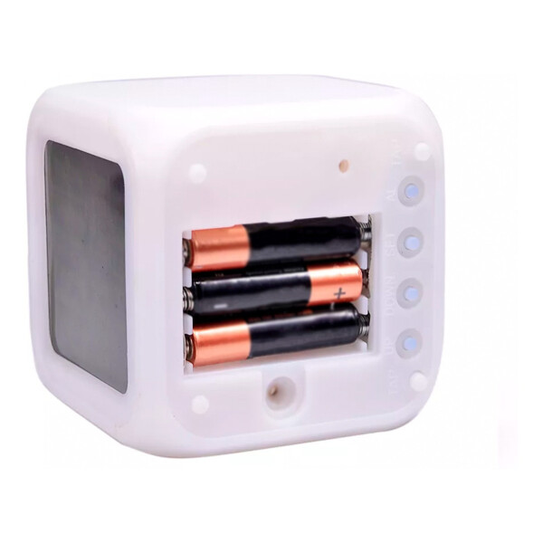 Reloj Despertador Veladora Fecha Temperatura Alarma Reloj Despertador Veladora Fecha Temperatura Alarma