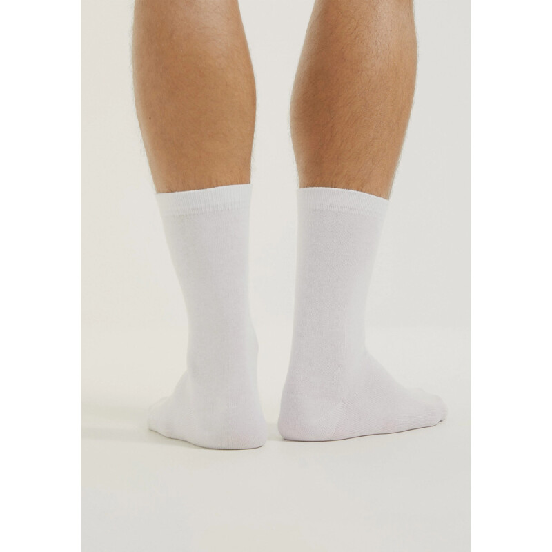 KIT 2 MEIAS UNISSEX BRANCO