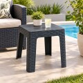 MESA AUXILIAR PVC - ANTRACITA MESA AUXILIAR PVC - ANTRACITA