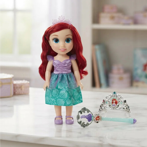 Muñeca Ariel Con Accesorios Y Licencia Disney 51522 MUÑECA DISNEY ARIEL CON ACCESORIOS 51522