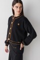 CARDIGAN TERRO WINTER Negro Pre Venta