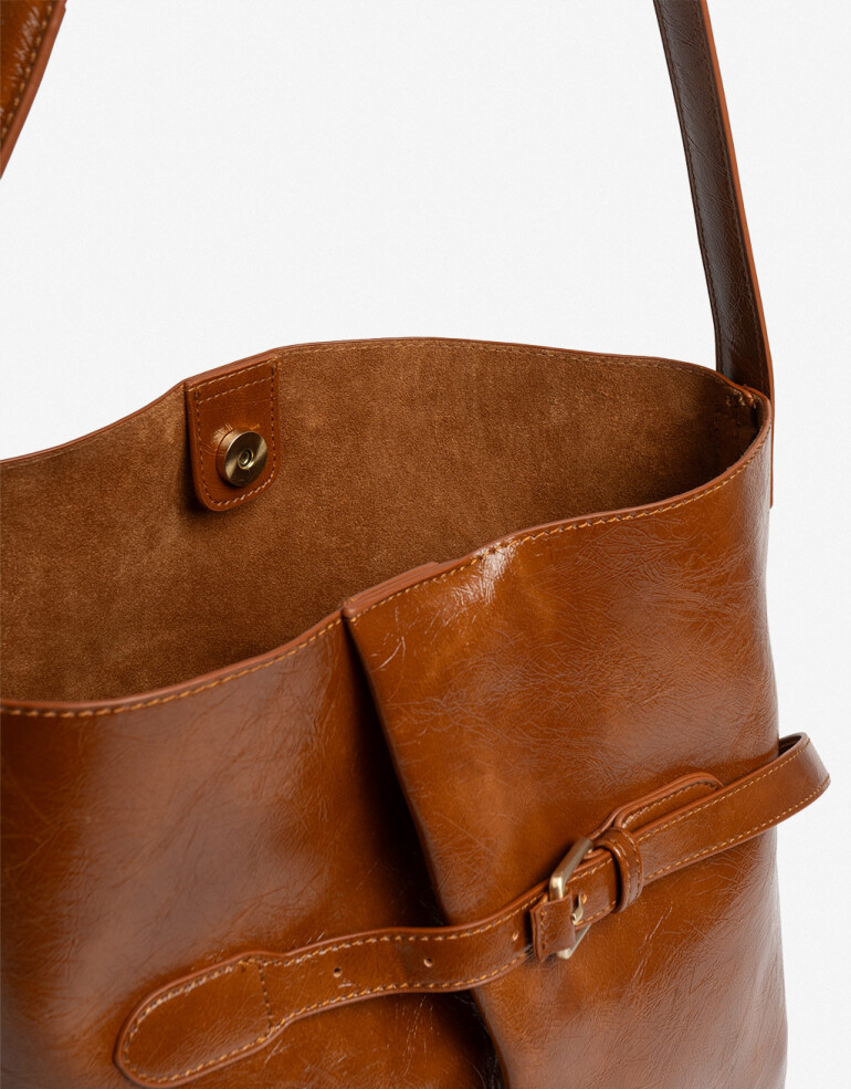 Saca Saca Efecto Gastado - Marron Camel