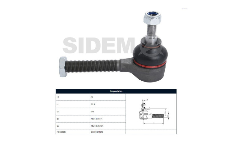 Puntero Renault Express/R9/R11/R4L - 4F 62-25 Der/Izq Puntero Renault Express/R9/R11/R4L - 4F 62-25 Der/Izq