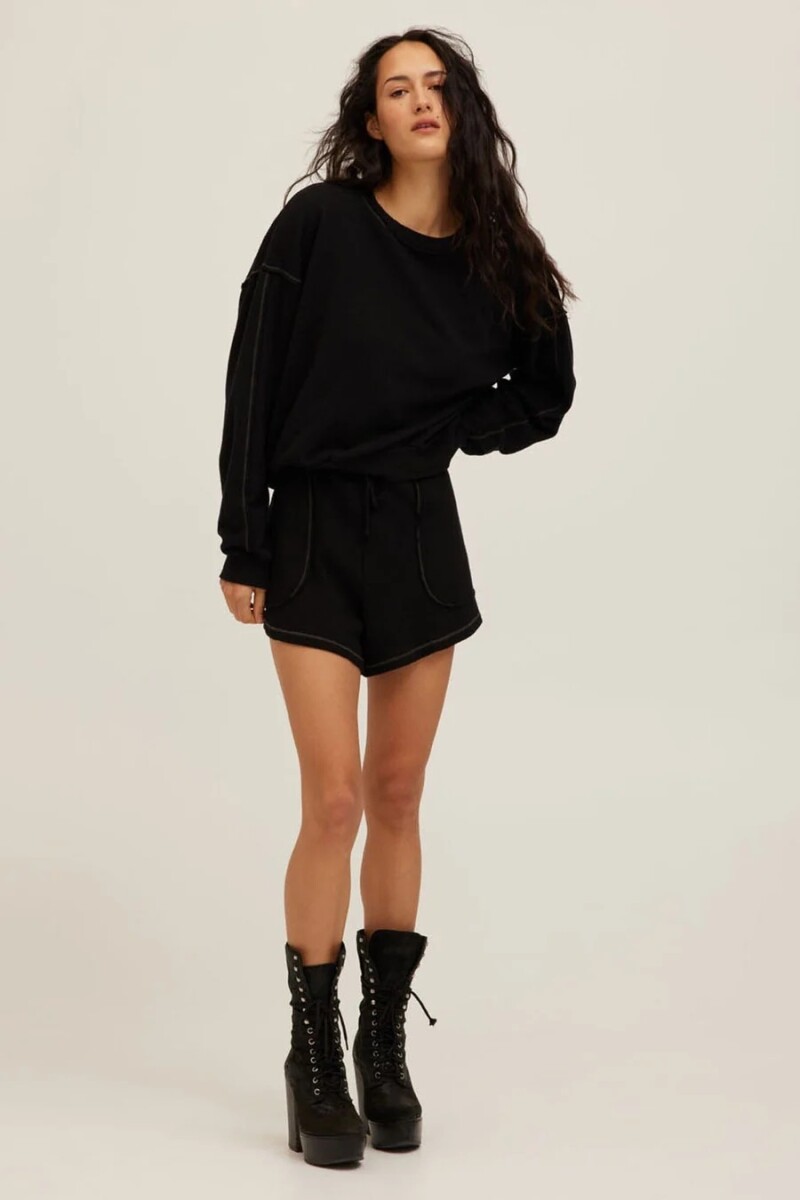 SWEATSHIRT GREENE Negro
