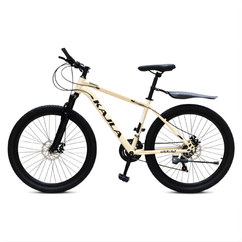 Bicicleta Kajla Montaña Mtb Rod 26 Frenos De Disco 21 Veloc Blanco 1