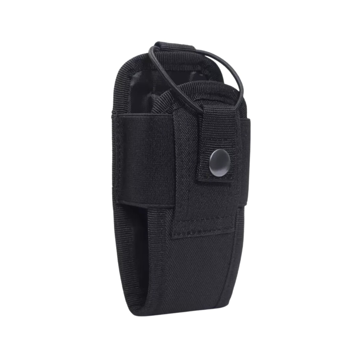 Porta handy en tela con sistema Molle - Negro 