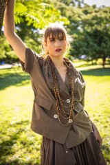 CHAQUETA ALGODON KORA CHOCO