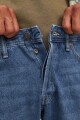 Jeans Relaxed Fit "chris" Denim Rigido Blue Denim