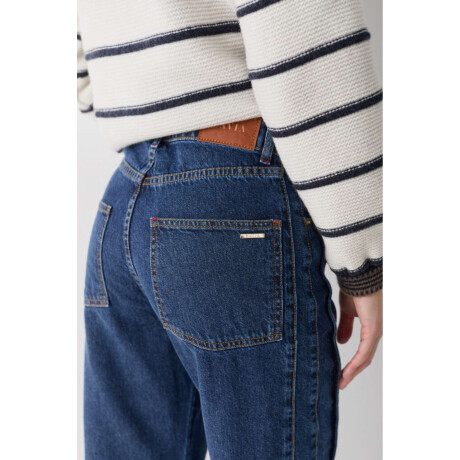 Jean Straight Ball Azul