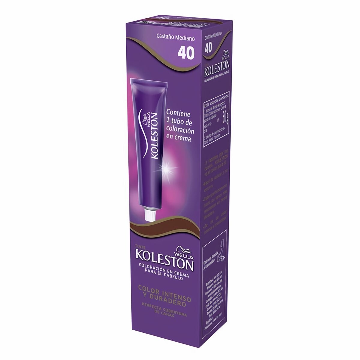 Koleston Single Nº 40 Castaño Mediano | Coloración Natural 