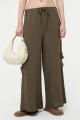 PANTALÓN CARGO Verde Militar