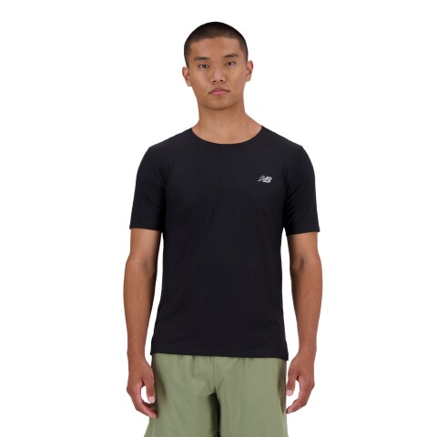 Remera New Balance de Hombre - ATHLETICS - MT41281BK BLACK