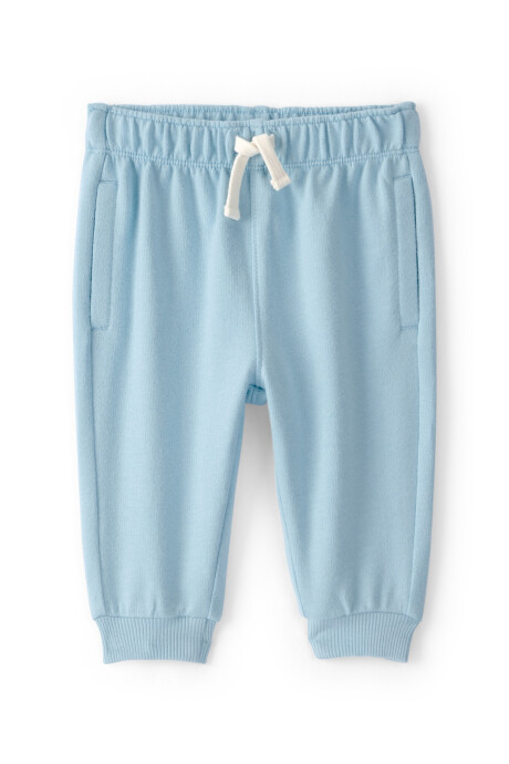 Pantalón deportivo de algodón, azul Pantalón deportivo de algodón, azul